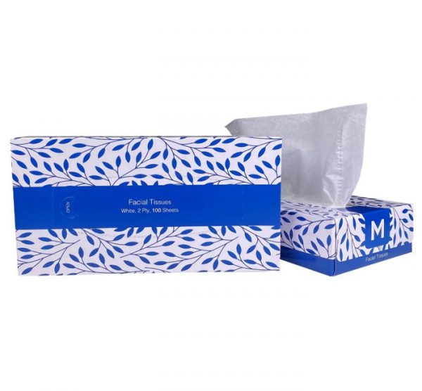 Flat Facial Tissues