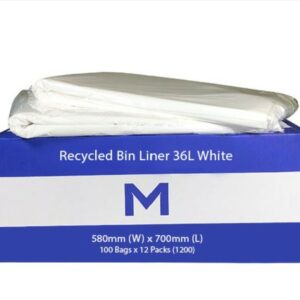 POR Recycled Bin Liner 36L