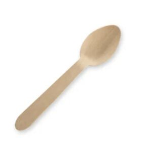 6" Wooden Spoon - unbranded uncoated (2000)
